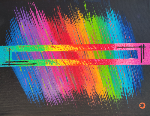Arc en ciel cosmique
